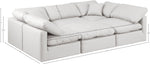 Indulge - Faux Leather 6 Piece Modular Sectional