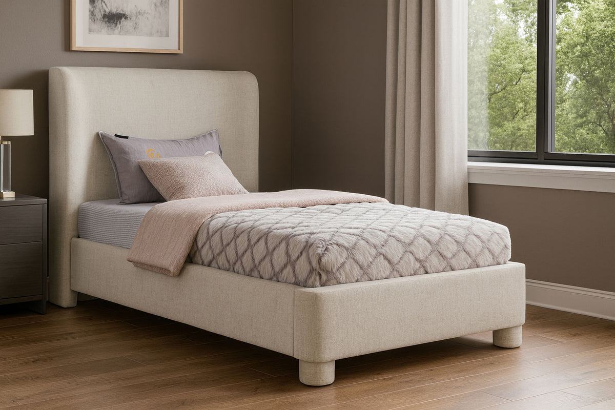 Penny - Chenille Fabric Bed