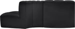 Arc - Faux Leather 3 Piece Modular Sofa