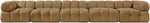Orin - Fabric Velvet 5 Piece Modular Sofa