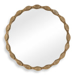 Marietta - Round Brass Mirror - Brass / Gold