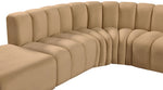 Arc - Velvet 6 Piece Corner Modular Sofa