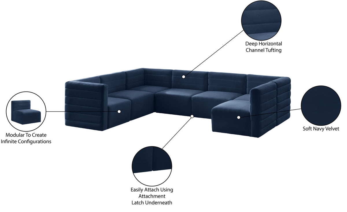 Quincy - 7 Piece Modular Sectional