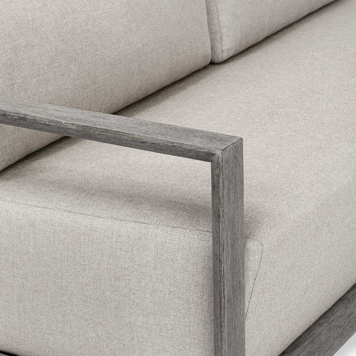 Remsen - Outdoor Sofa - Weathered Gray / Dove