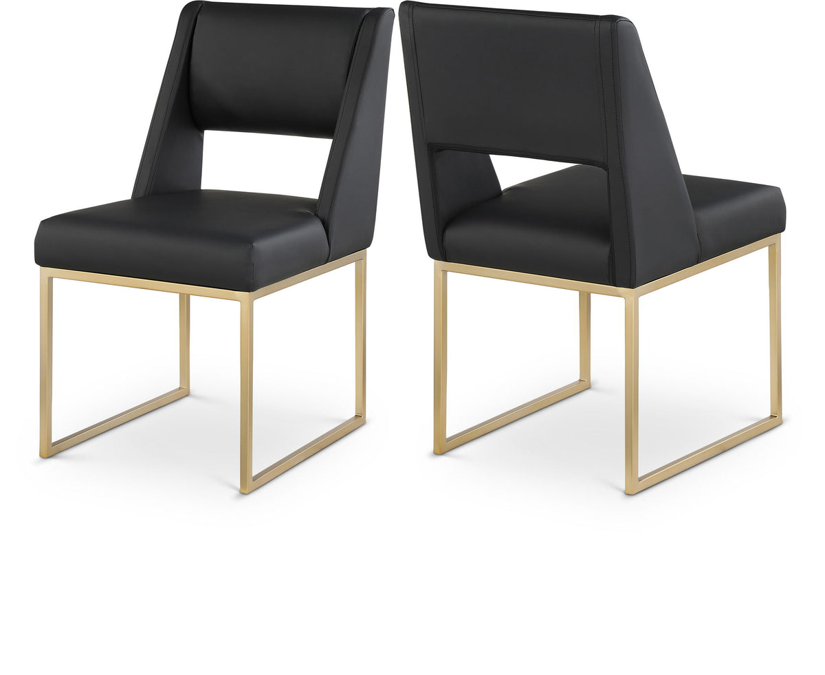 Jayce - Dining Chair (Set of 2), Gold Base