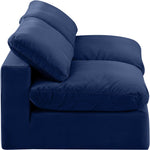 Comfy - Velvet Modular Armless Sofa 2 Seats
