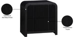 Fluted - Night Stand