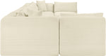 Shaggy - 8 Piece Modular U-Shaped Armless Sectional