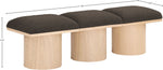 Pavilion - 3 Piece Modular Bench With Natural Base