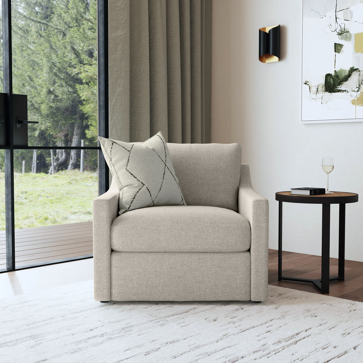 Sky - Fabric Upholstered Chair