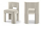 Zuno - Velvet Performance Fabric Upholstered Dining Chair (Set of 2)