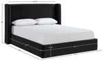 Kendall - Velvet Upholstered Bed