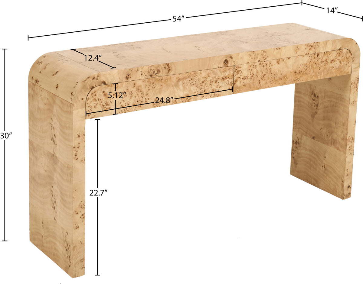 Cresthill - Ash Console Table
