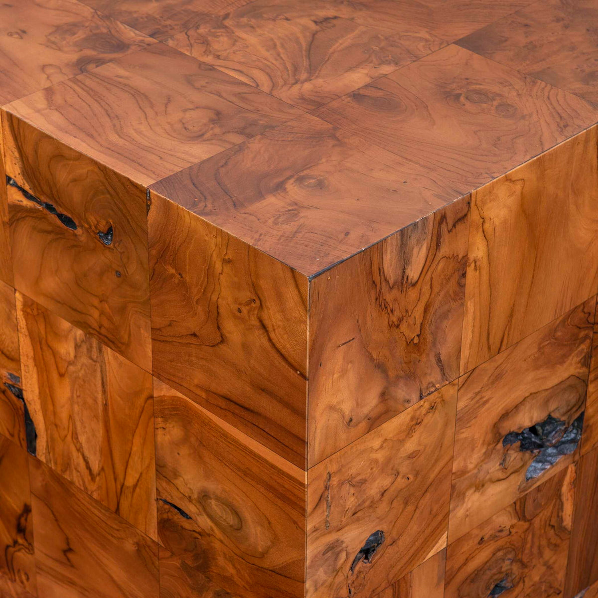 Teak Tac Toe - End Table