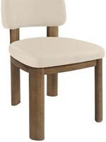 Paloma - Vegan Leather Upholstered Dining Chair (Set of 2) - Brown Frame