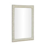 Orpheus - 34" x 47" Ribbed Rectangular Wall Mirror - Faux Stone