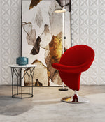 Manhattan Curl - Swivel Lounge Chair