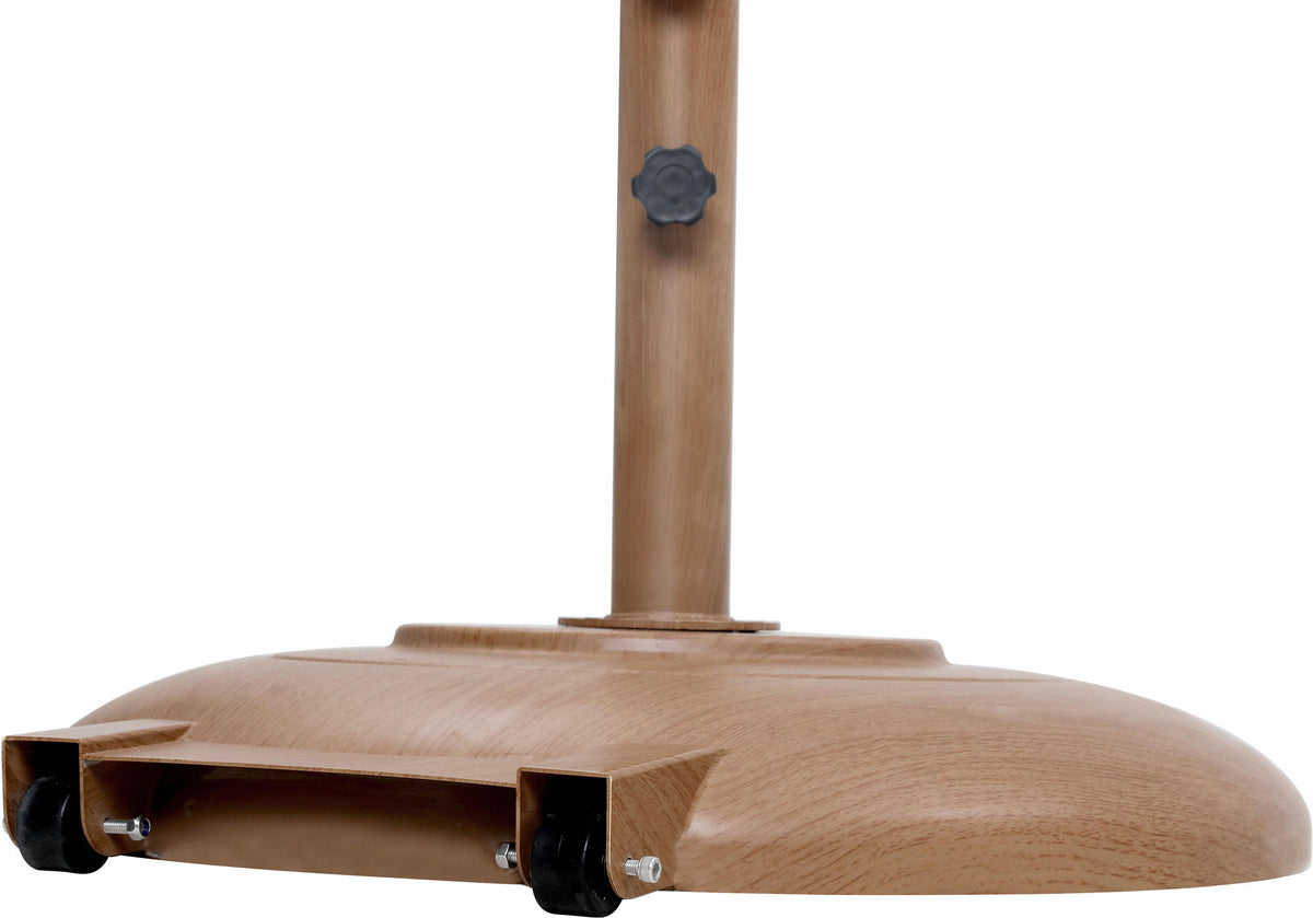 Amalfi - Patio Umbrella - Light Brown Base / Black Pole