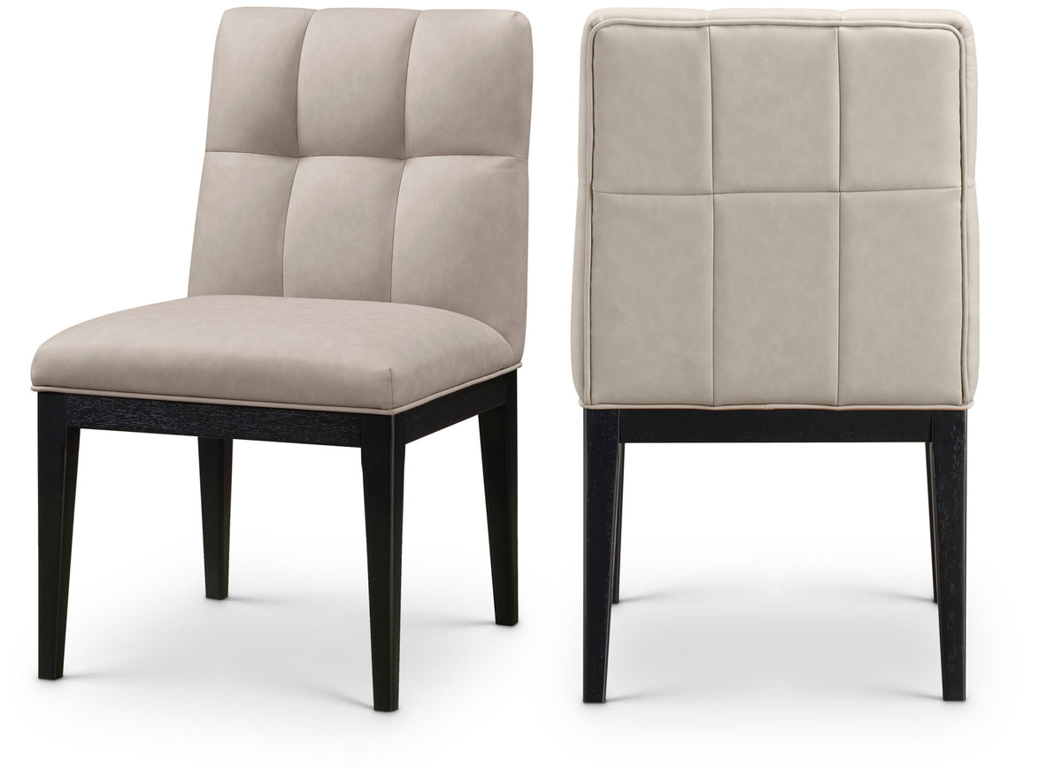 Adrian - Dining Side Chair (Set of 2) - Black Legs