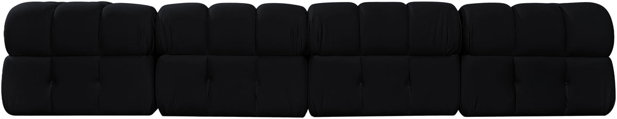 Orin - Velvet 5 Piece Modular Sectional