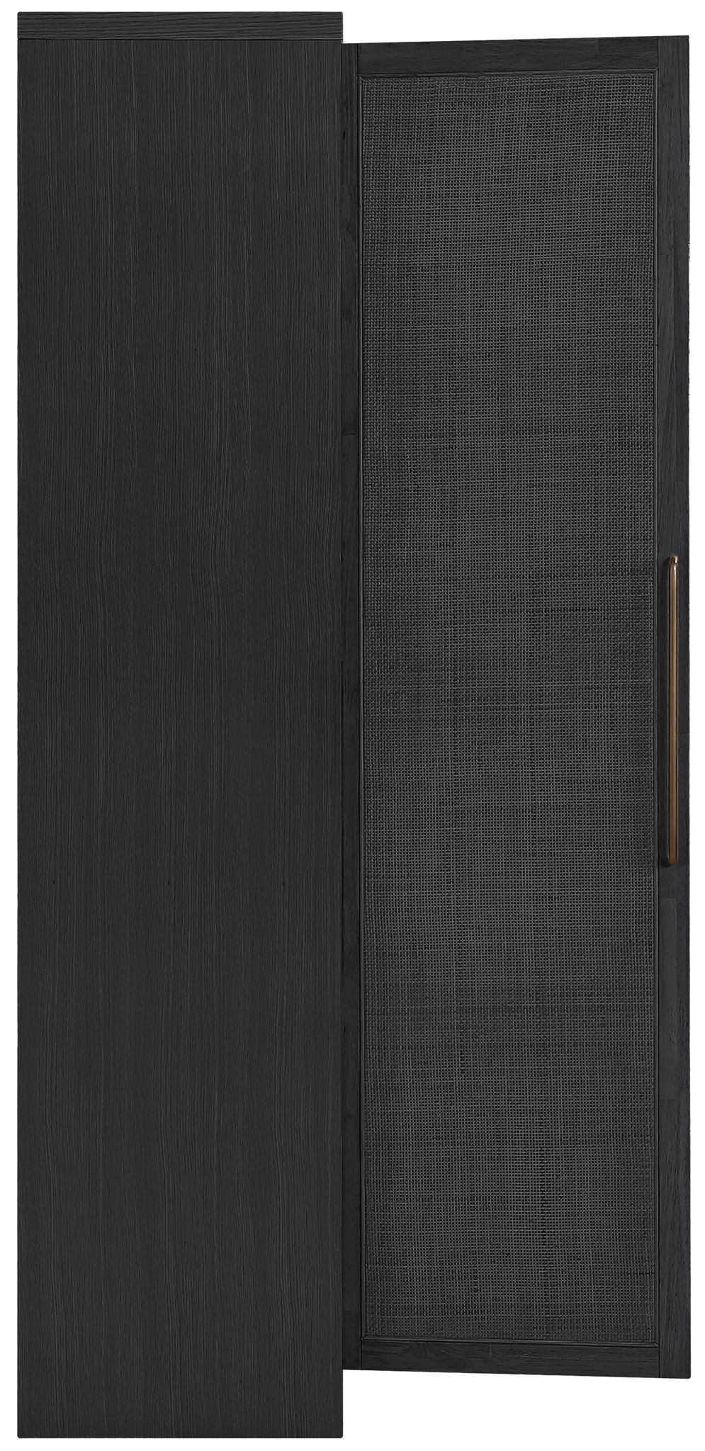 Vana - Solid Wood, Oak Veneer And Stainless Steel Storage Cabinet
