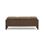 Abby - Nubby Fabric Storage Bench