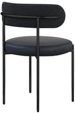 Beacon - Faux Leather Dining Chair With Black Legs (Set of 2)