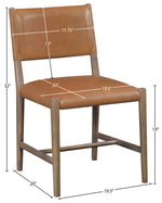Andie - Upholstered Dining Chair (Set of 2) - Brown Base