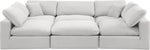 Comfy - 6 Piece Velvet Sectional