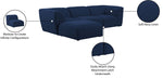 Miramar - 4 Piece Modular Sectional