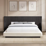 Clayten - Queen Bed - Beige / Espresso