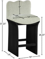 Shaw - Counter Stool - Black Base