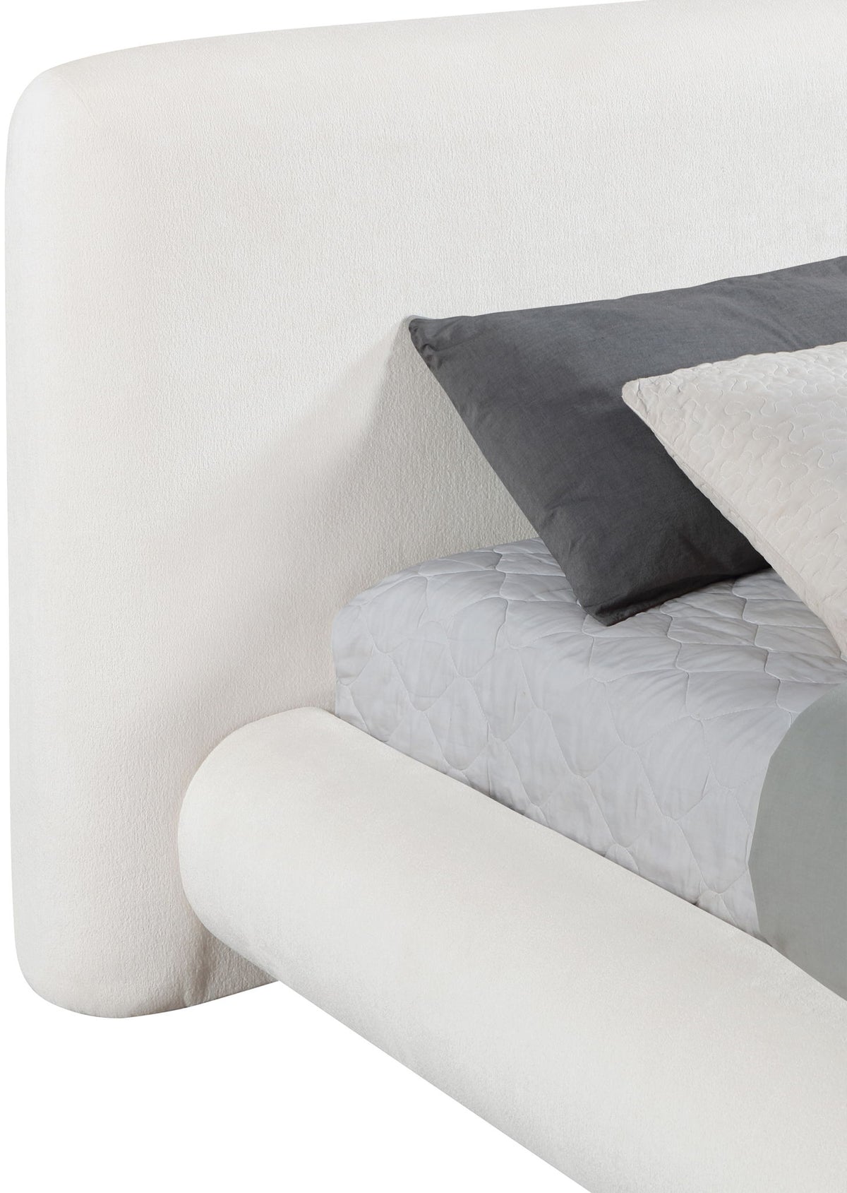Blair - Chenille Upholstered Bed