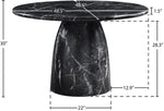 Cosenza - Round Concrete Dining Table