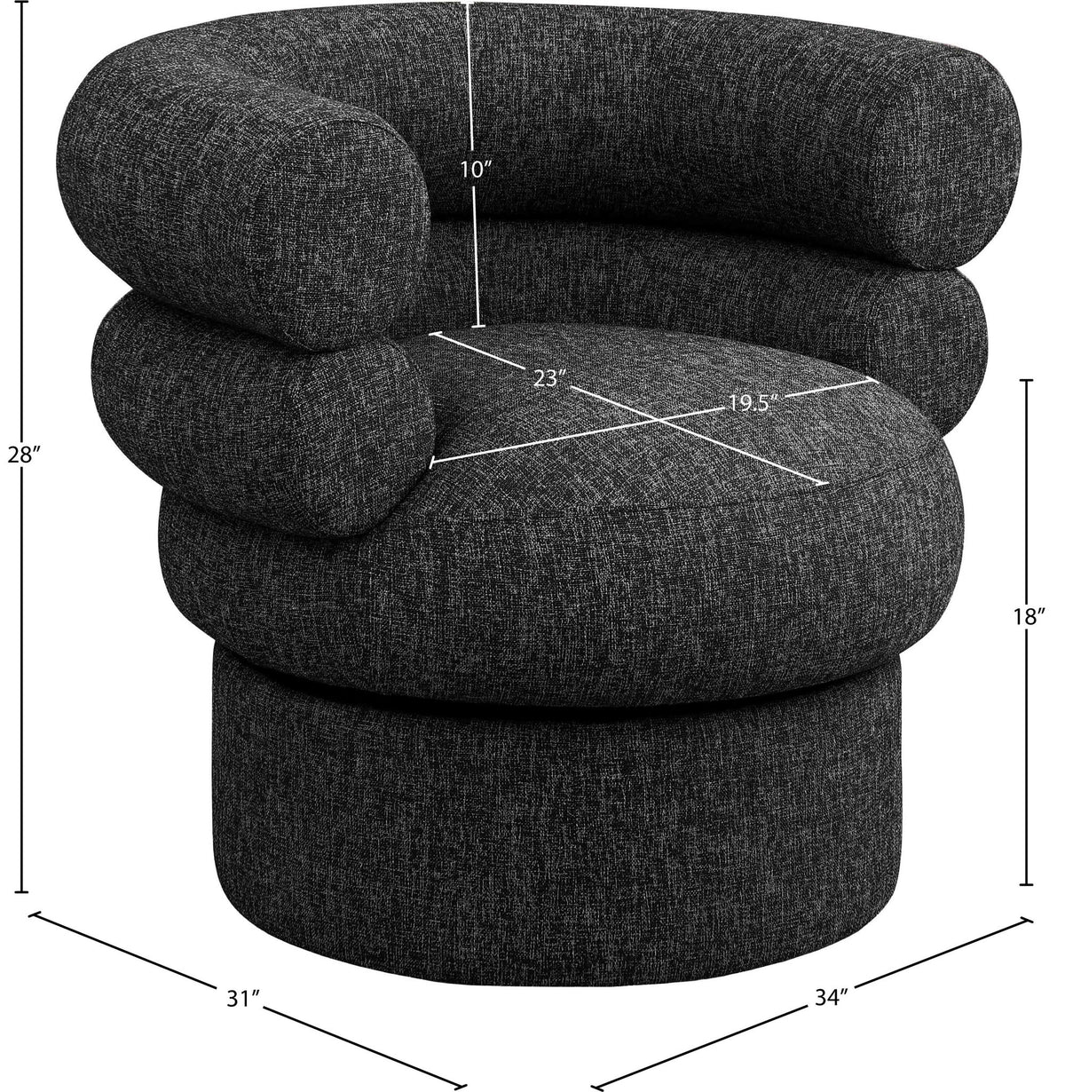 Valentina - Accent Swivel Chair