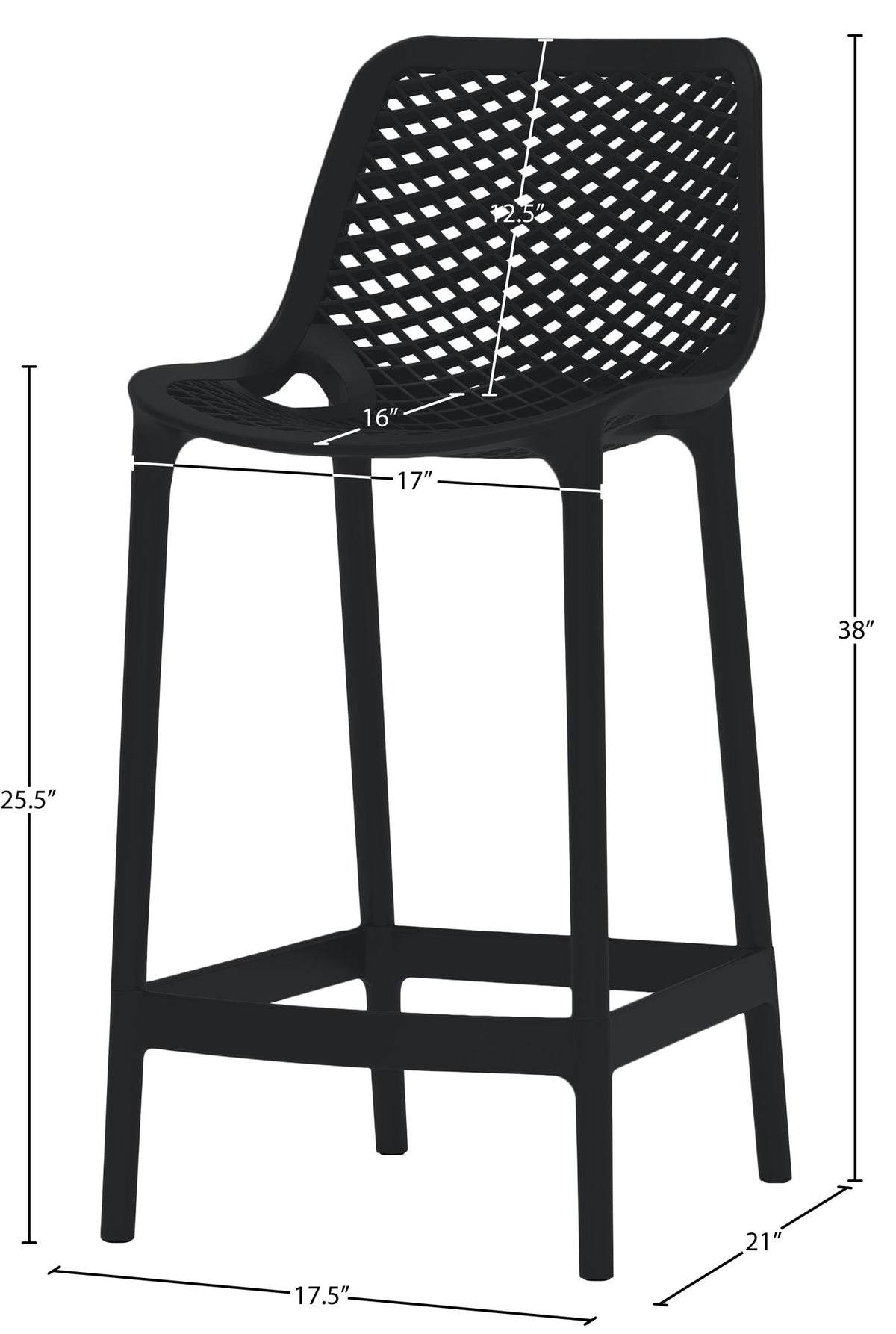 Mykonos - Outdoor Patio Stool (Set of 2)