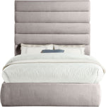 Adam - Linen Fabric Bed With 70.5" Headboard