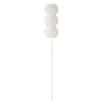 Glimmer - Sconce - White / Light Antique Brass