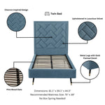 Manhattan Crosby - Upholstered Platform Bed