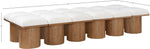 Pavilion - 12 Piece Modular Bench With Brown Base