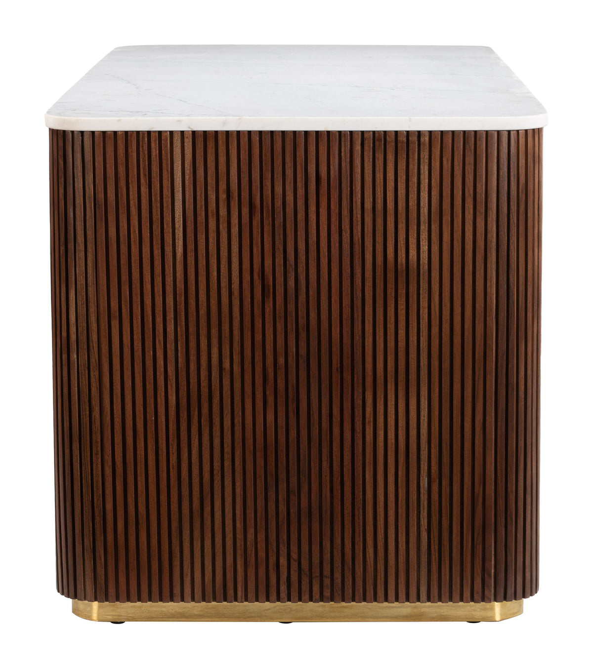 Obeah - Desk - White / Walnut