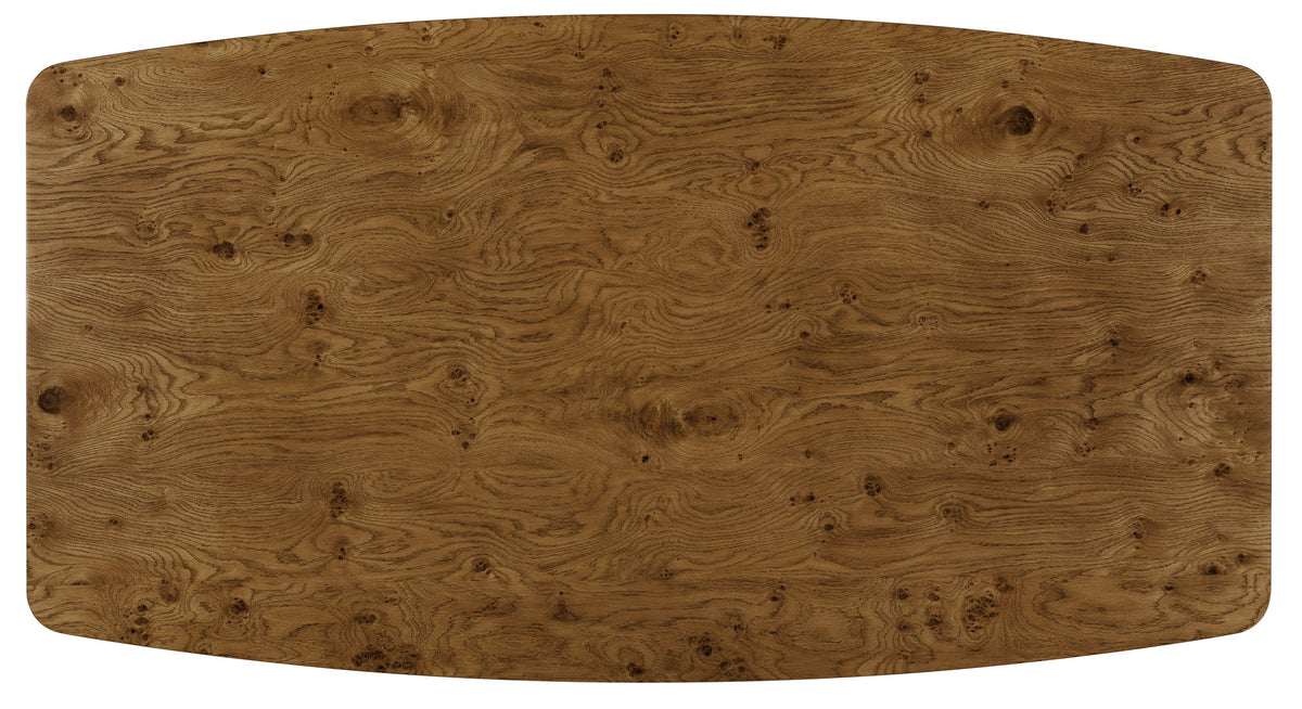 Melange - Romano Rectangle Cocktail Table - Dark Brown