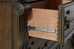 Maylee - Five Drawer Chest - Dark Brown