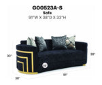 Soledad - Sofa - Black