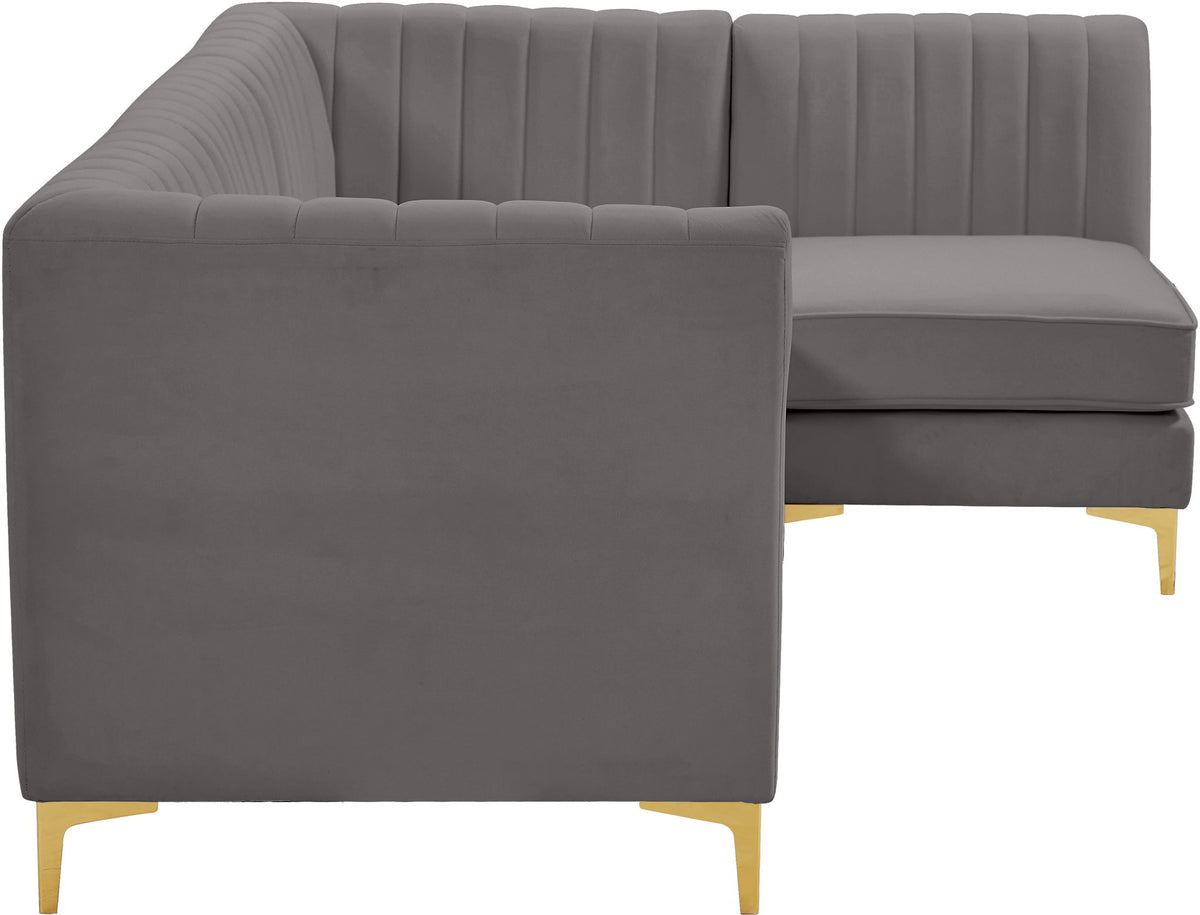 Alina - 4 Piece Modular L-Shaped Sectional