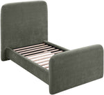 Fira - Chenille Fabric Upholstered Bed