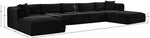 Shaggy - 7 Piece Modular Sectional With 2 Ottomans