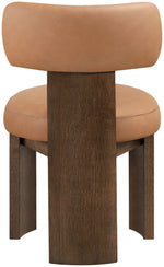 Atelier - Vegan Leather Upholstered Dining Chair (Set of 2) - Painted Brown Frame