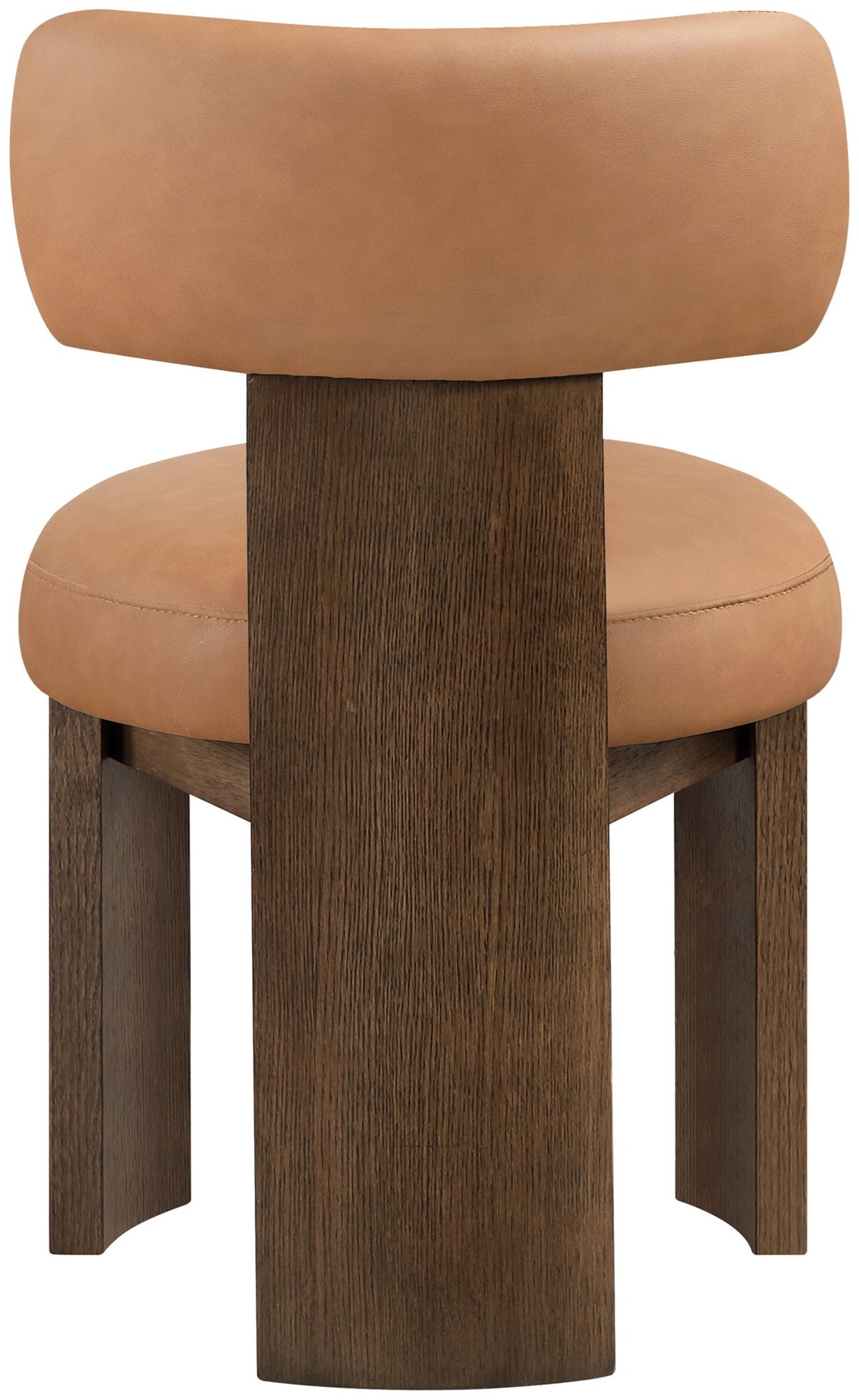 Atelier - Vegan Leather Upholstered Dining Chair (Set of 2) - Painted Brown Frame