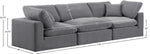 Comfy - Velvet Modular Sofa 3 Seats